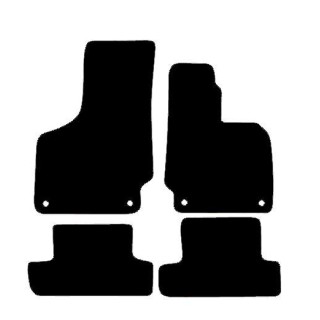 Actual Mat Shape for Audi TT Mk2 Coupe/Roadster (2007 - 2015)
