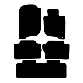 Actual Mat Shape for Mitsubishi Shogun Sport (2018 - Present)