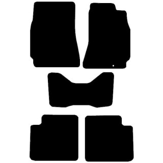 Actual Mat Shape for Nissan Skyline GTS/GT-R R33 (1993 - 1998)