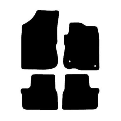 Actual Mat Shape for Peugeot 2008 (2012 - 2019)