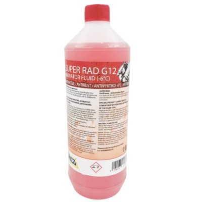 MICO SUPER RAD G 12  ANTIFREEZE COOLANT RED -6 1 LT