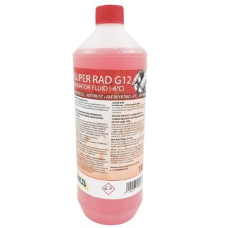 MICO SUPER RAD G 12  ANTIFREEZE COOLANT RED -6 1 LT