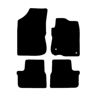 Actual Mat Shape for Peugeot 208 / 2008 / 2008 Crossover (2012 - 2019)