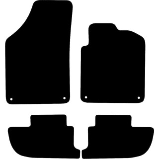Actual Mat Shape for Peugeot RCZ (2009 - 2015)