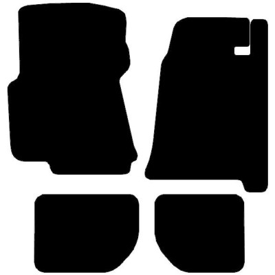 Actual Mat Shape for Porsche 928 (1977 - 1986)