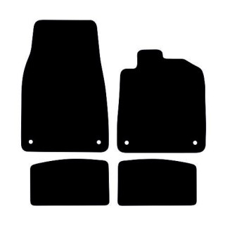 Actual Mat Shape for Porsche Taycan (2020 - Present)