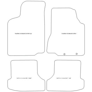 Actual Mat Shape for Seat Cordoba (1999 - 2003)