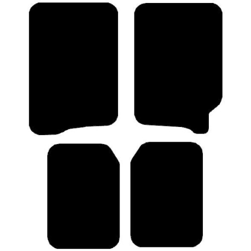 Actual Mat Shape for Subaru Forester 1st gen (1997 - 2003)
