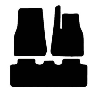 Actual Mat Shape for Tesla Model Y 5 Seats (2021 - Present)
