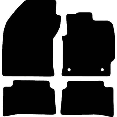Actual Mat Shape for Toyota Corolla (2018 - Present)