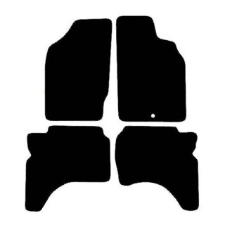 Actual Mat Shape for Toyota Hilux Double Cab (1997 - 2005)