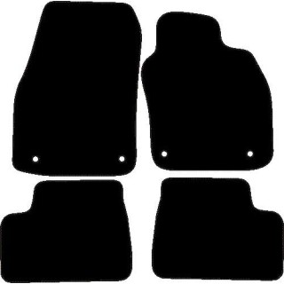 Actual Mat Shape for Vauxhall Astra MK5 (H) (2004 - 2010)