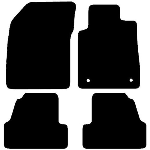 Actual Mat Shape for Vauxhall Mokka (2012 - 2019)
