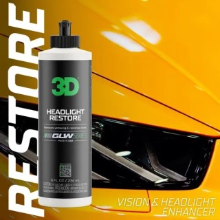 3D GLW SERIES HEADLIGHT RESTORE  240 ML