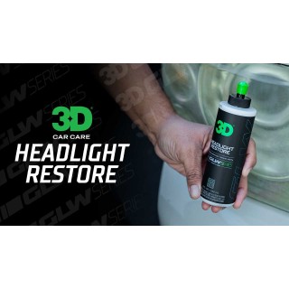 3D GLW SERIES HEADLIGHT RESTORE  240 ML