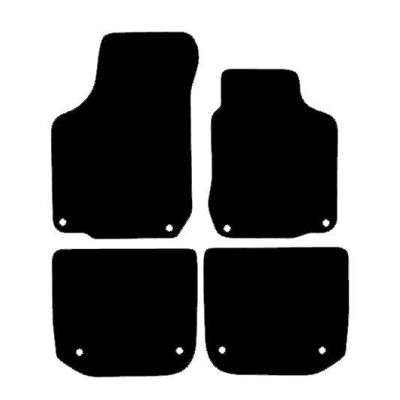 Actual Mat Shape for Volkswagen Beetle Convertible (2003 - 2010)