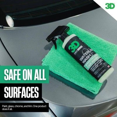 3D GREEN WATERLESS WASH 473 ML