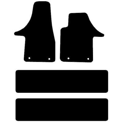 Actual Mat Shape for Volkswagen Caravelle (2006 - 2015)