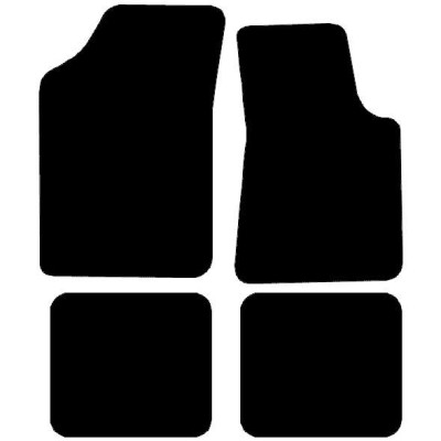 Actual Mat Shape for Volkswagen Jetta MK2 (1984 - 1992)