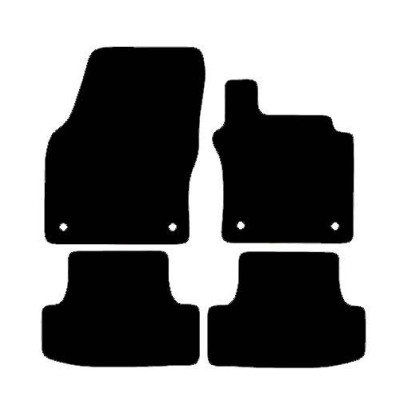 Actual Mat Shape for Volkswagen T-ROC (2017 - Present)