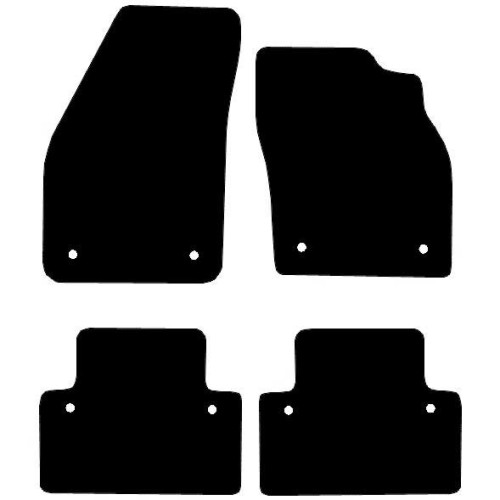 Actual Mat Shape for Volvo V50 / S40 (2004 - 2012)