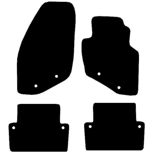 Actual Mat Shape for Volvo V70 (2000 - 2007)