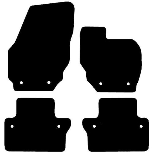 Actual Mat Shape for Volvo XC70 (2007 - 2016)