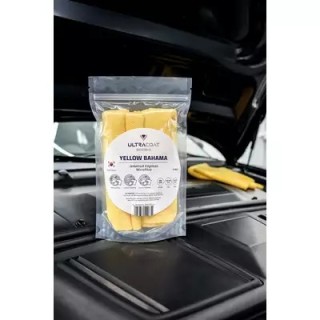 ULTRACOAT YELLOW BAHAMA -250 GSM MICROFIBRE CLOTH 2 PACK