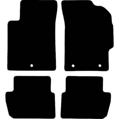 Actual Mat Shape for Chevrolet Spark (2013 - 2015)