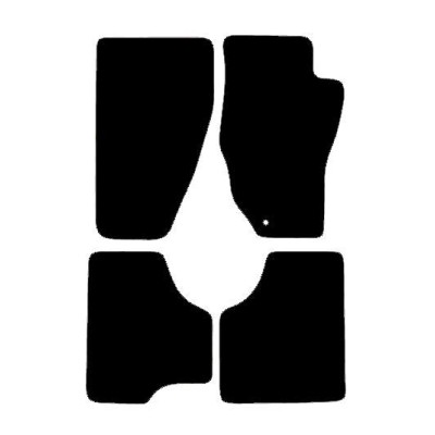 Actual Mat Shape for Dodge Nitro (2007 - 2012)