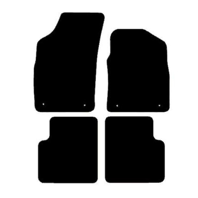 Actual Mat Shape for Fiat 500 [Facelift] (2013 - 2020)