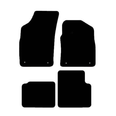 Actual Mat Shape for Fiat 500 Hybrid (2020 - Present)