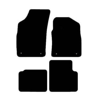 Actual Mat Shape for Fiat 500 Hybrid (2020 - Present)