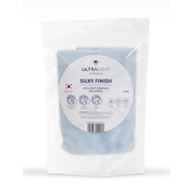 ULTRACOAT BLUE SILKY FINISH - 400 GSM MICROFIBRE 2 PACK
