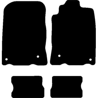 Actual Mat Shape for Honda CR-Z (2010 - 2016)