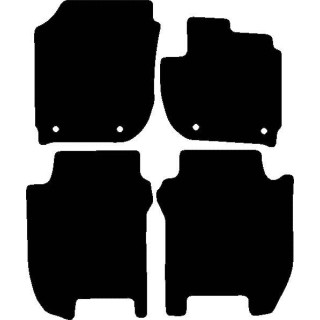 Actual Mat Shape for Honda Jazz (2015 - 2019)