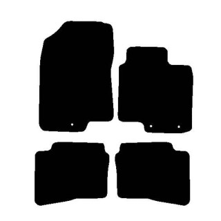 Actual Mat Shape for Hyundai i20 (2015 - 2019)