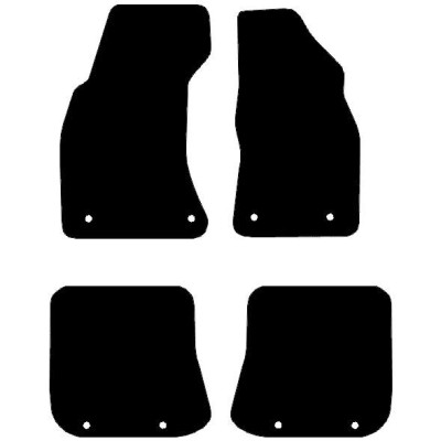 Actual Mat Shape for Audi A4 (B5) (1996 - 2001)