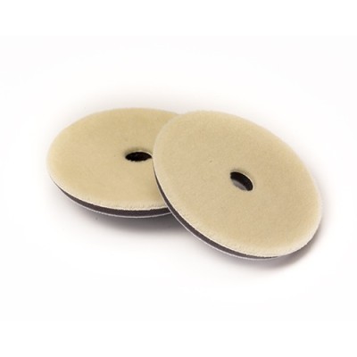 PADS WOOL PAD 5 CUT" 140/130 MM  9MM GREY MIDDLE FOAM