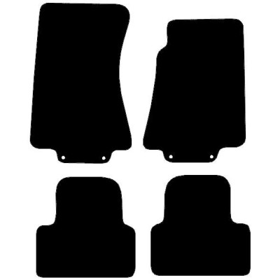 Actual Mat Shape for Jaguar XJ (X350) SWB (2003 - 2007)
