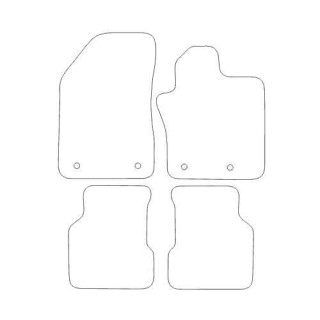 Actual Mat Shape for Jeep Compass (2017 - Present)