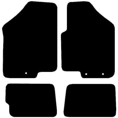 Actual Mat Shape for Kia Soul (2010 - 2013)
