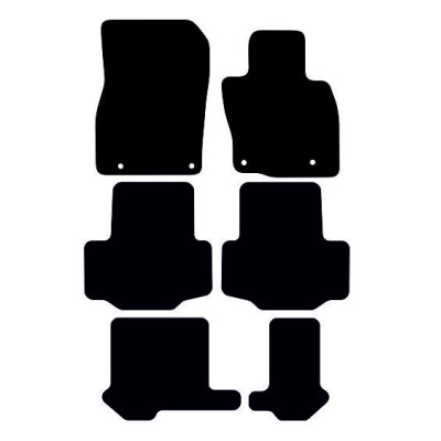 Actual Mat Shape for Mazda CX-80 (7 Seater) (2024 - Present)
