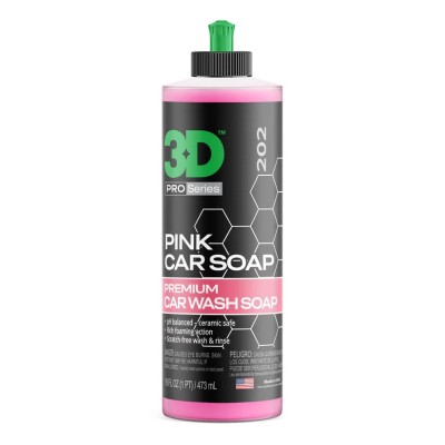 3D PINK CAR SOAP  473 ML
