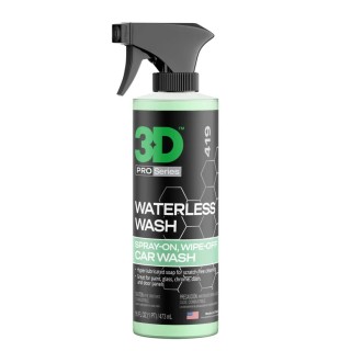 3D GREEN WATERLESS WASH 473 ML