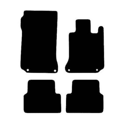 Actual Mat Shape for Mercedes E Class Coupe / Convertible (W207) (2011 - 2017)