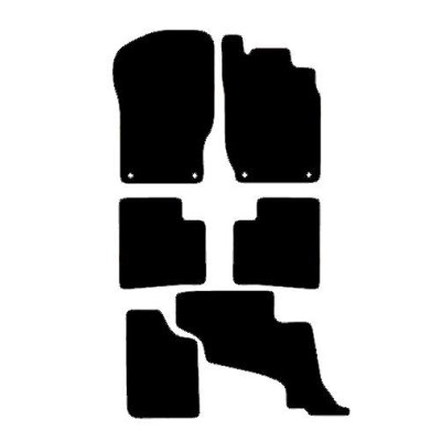 Actual Mat Shape for Mercedes GL Class (2006 - 2012)