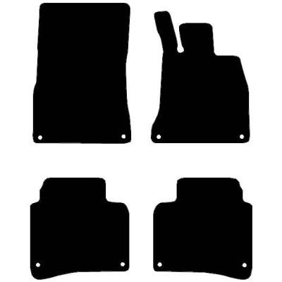 Actual Mat Shape for Mercedes S Class LWB W222 (2013 - 2021)