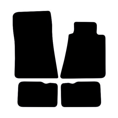 Actual Mat Shape for Mercedes SL R107 (1971 - 1989)