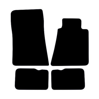 Actual Mat Shape for Mercedes SL R107 (1971 - 1989)